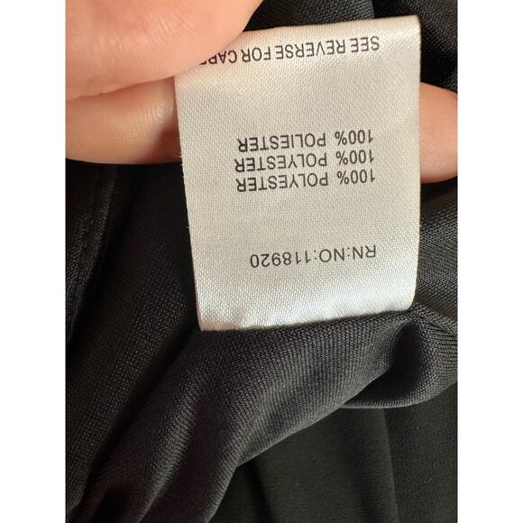 Lucy Paris black cream lace detail maxi dress size Small - Picture 5 of 16